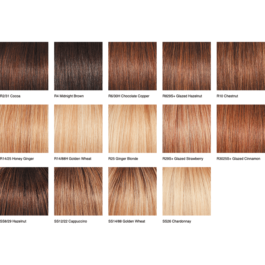 GLAMOUR AND MORE - Wig by Raquel Welch - 100% Human Hair